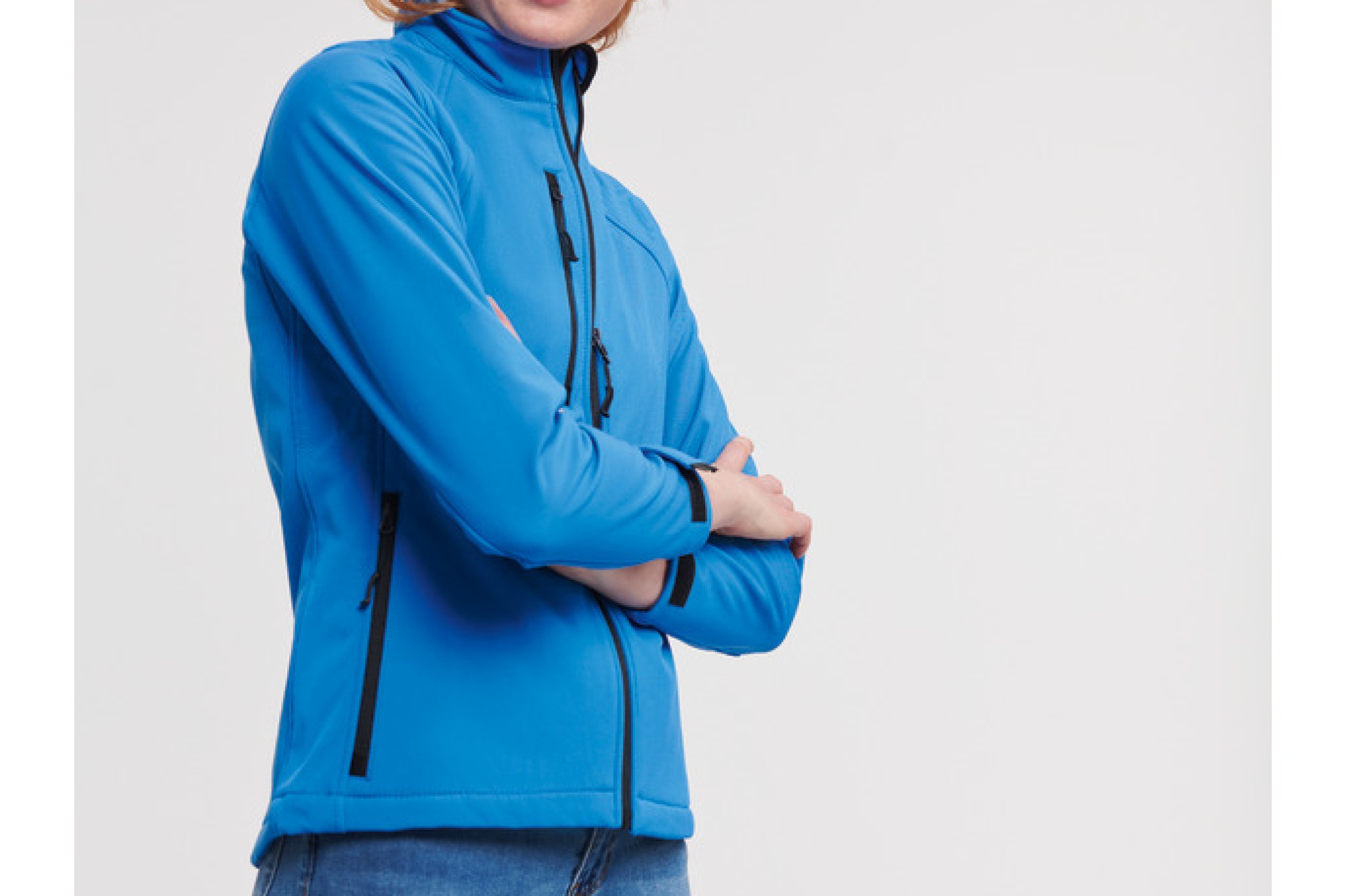 Giacca Softshell Donna, materiale softshell a tre strati