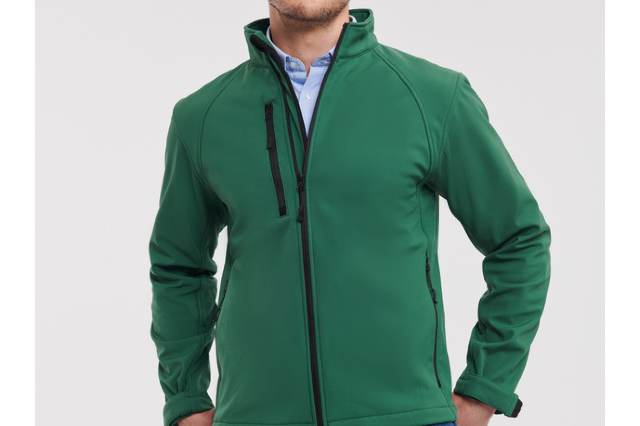 Giacca Softshell Uomo, materiale softshell a tre strati