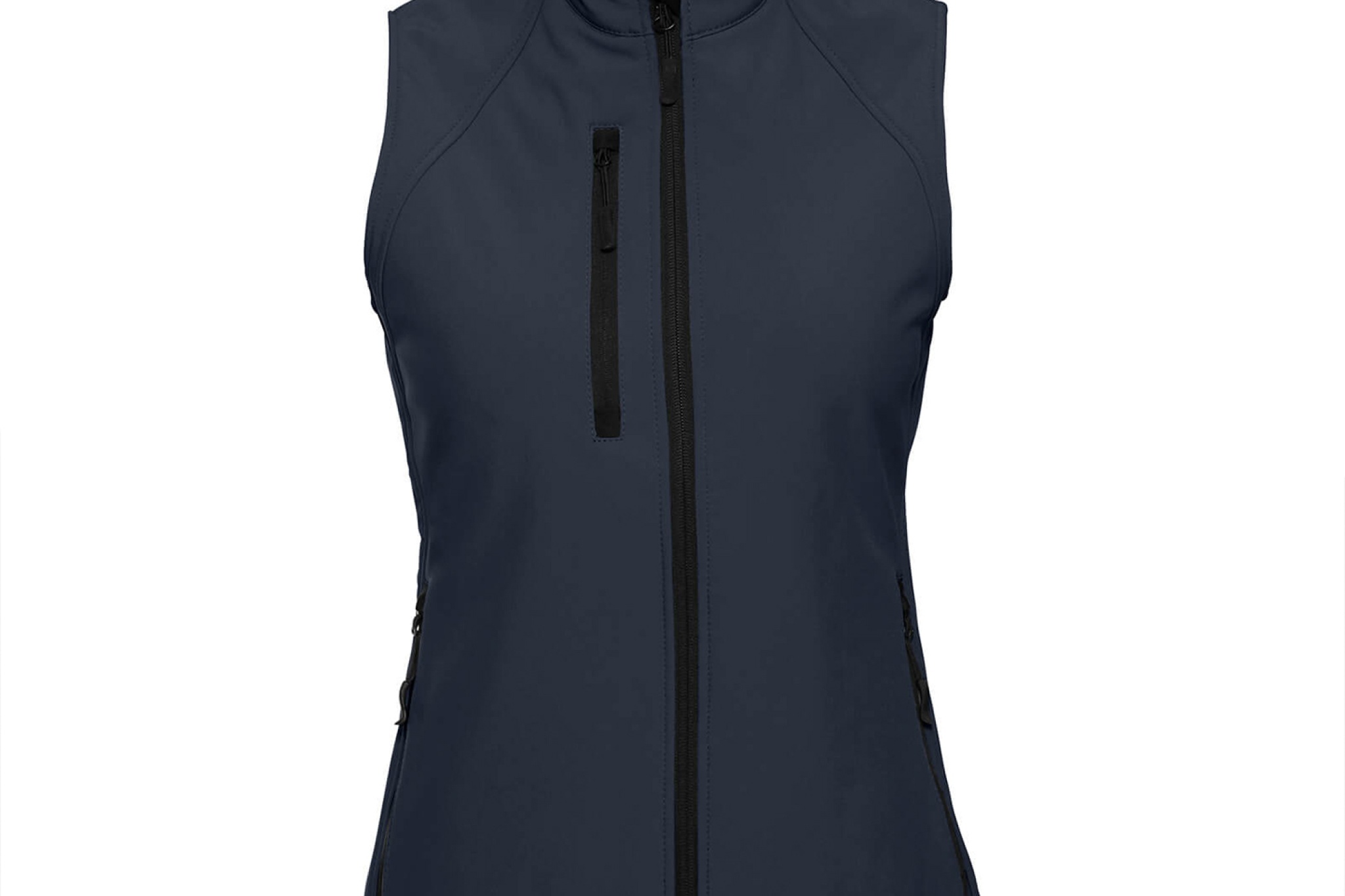 Gilet Softshell Donna, materiale softshell a tre strati