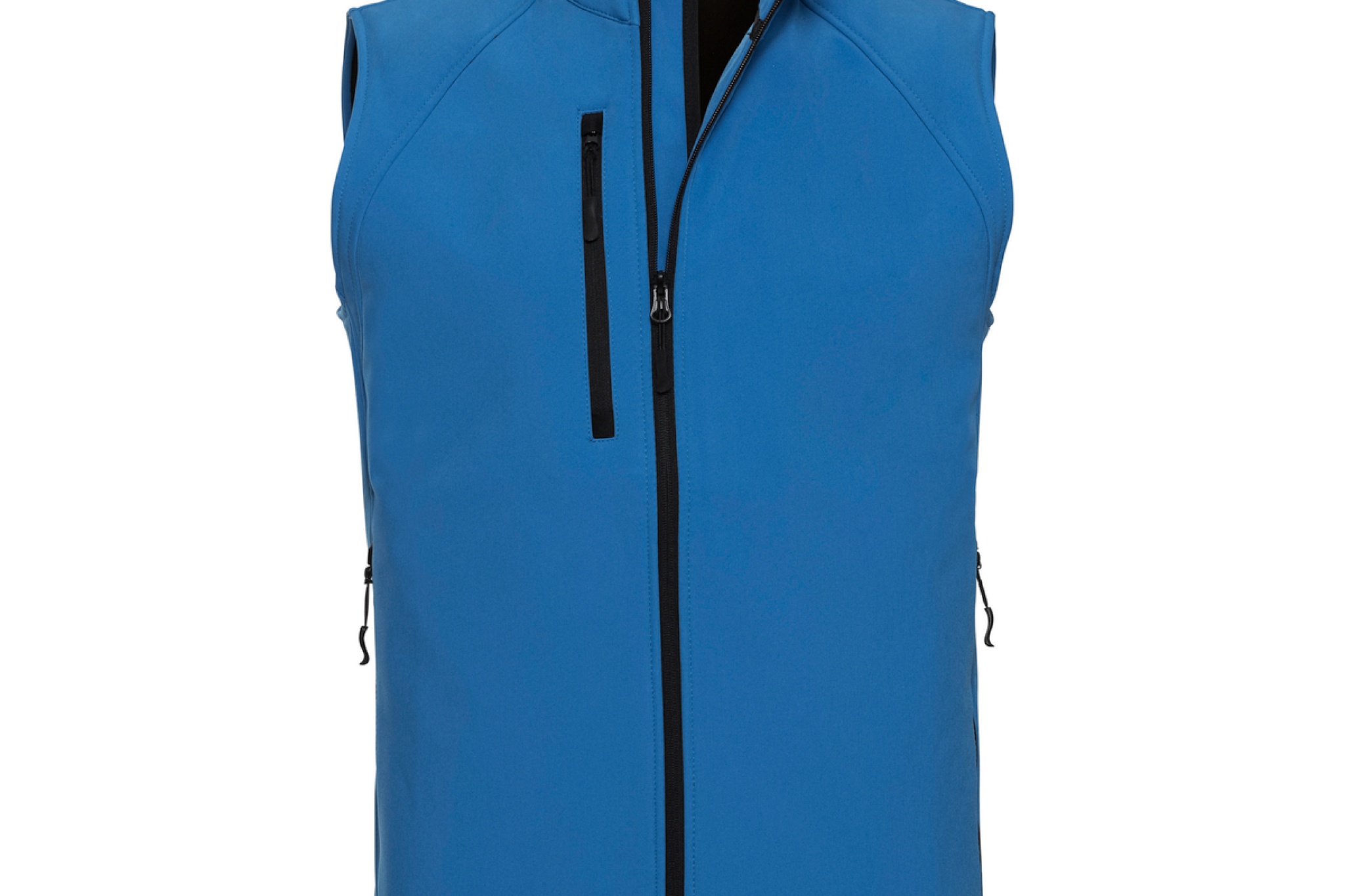 Gilet Softshell Uomo, materiale softshell a tre strati