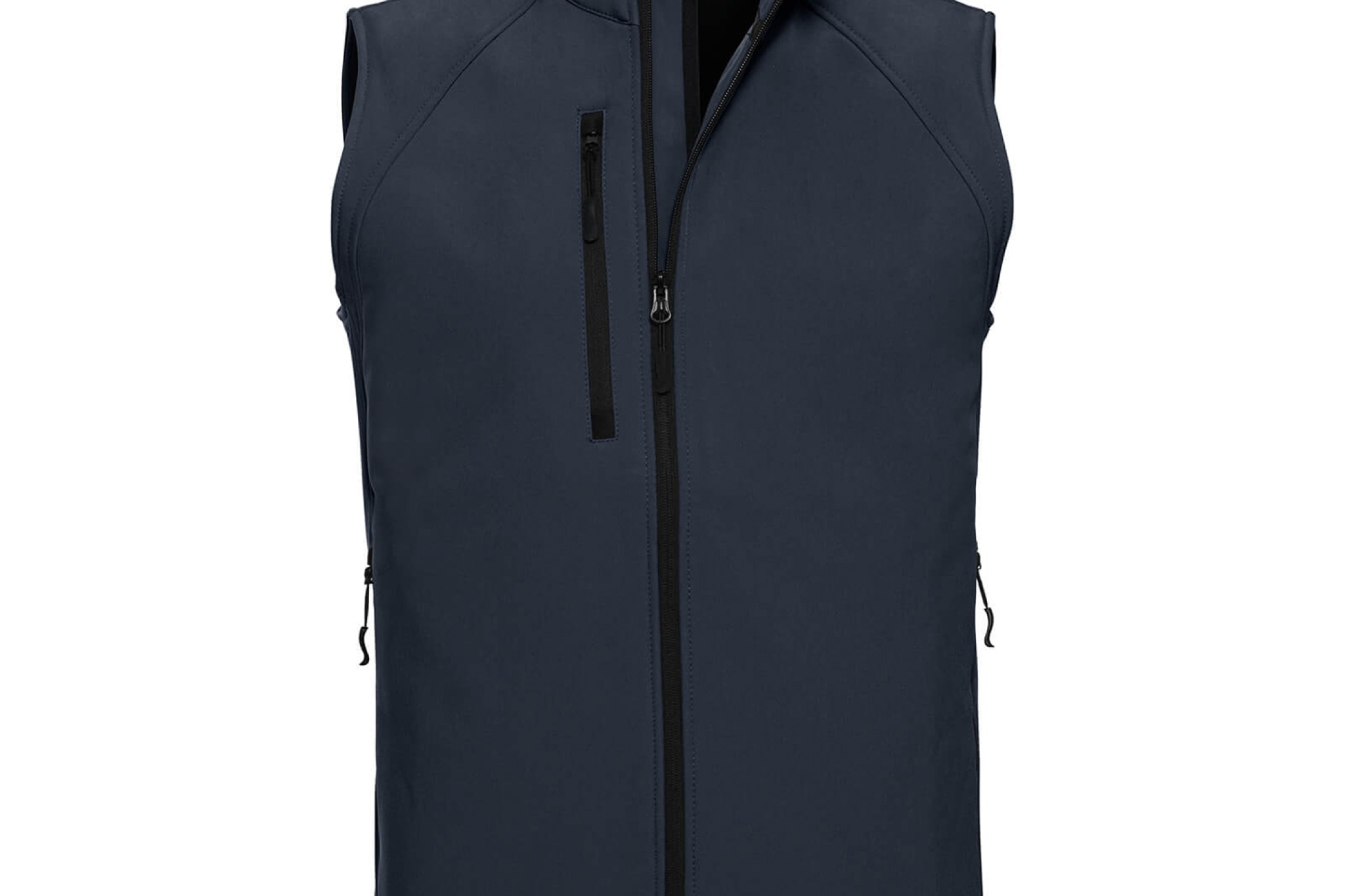 Gilet Softshell Uomo, materiale softshell a tre strati