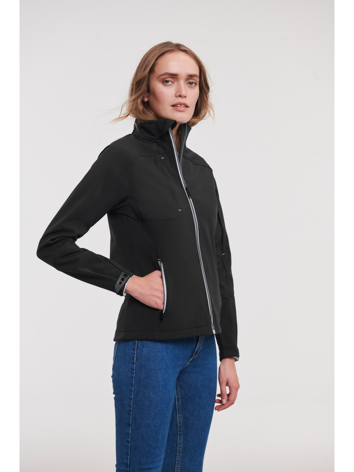 Giacca Bionic Softshell Donna, Tessuto DWR ad alte prestazioni