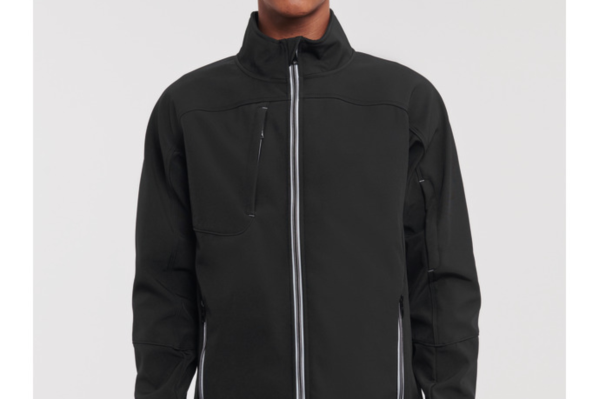 Giacca Bionic Softshell Uomo, Tessuto DWR ad alte prestazioni