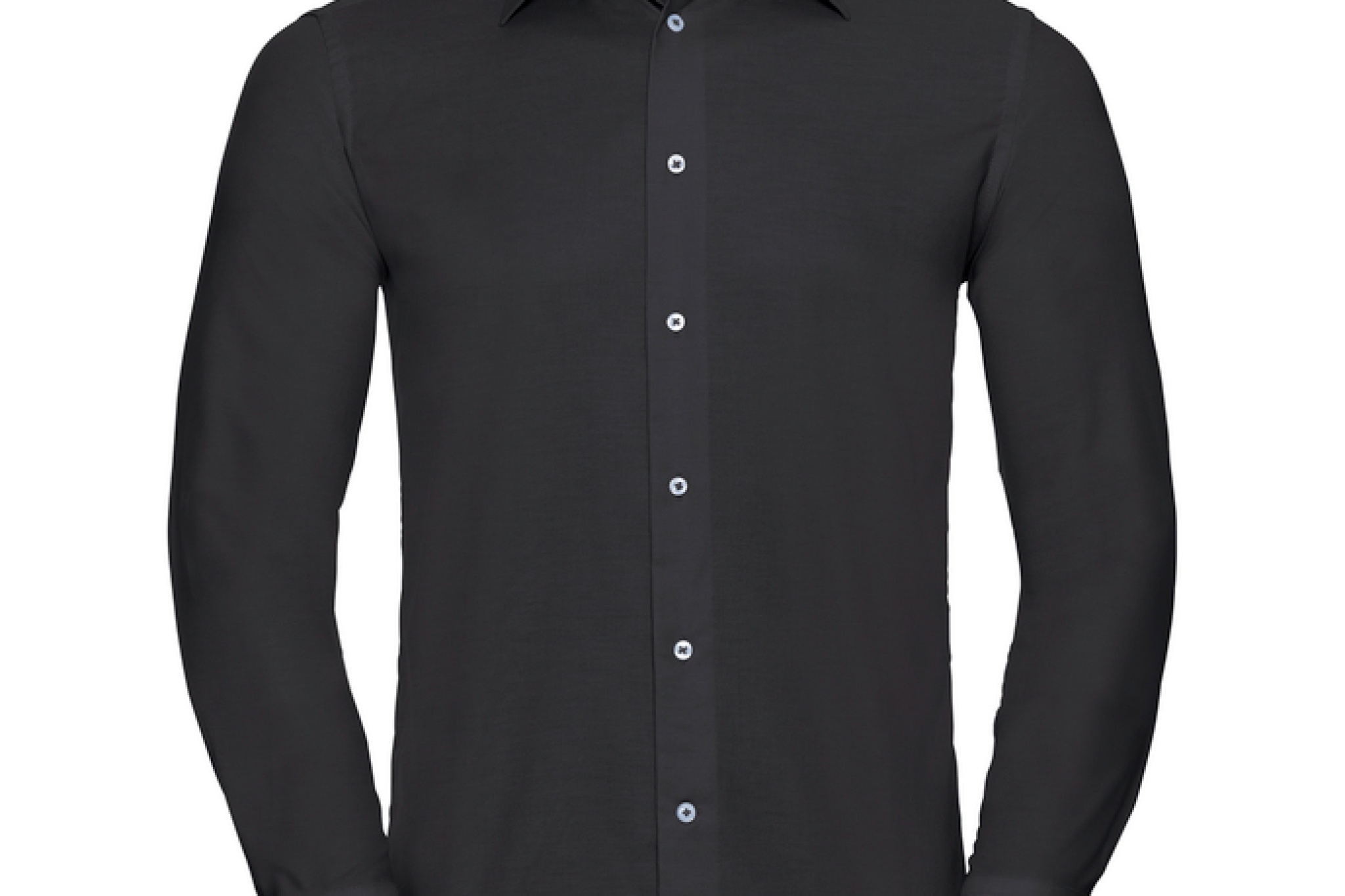 Camicia Oxford Moderna Manica Lunga Uomo, Facile da trattare