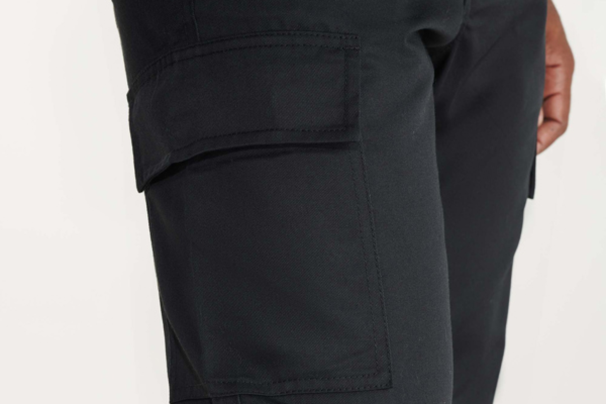 Pantalone lungo alta visibilità notturna  in tessuto resistente