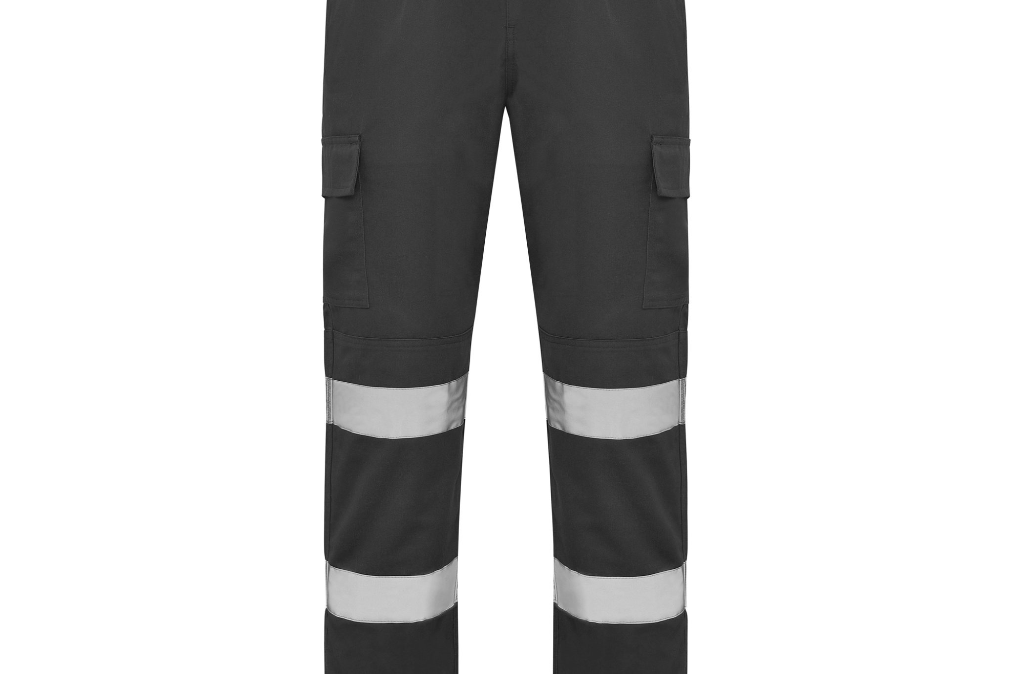 Pantalone lungo alta visibilità notturna  in tessuto resistente