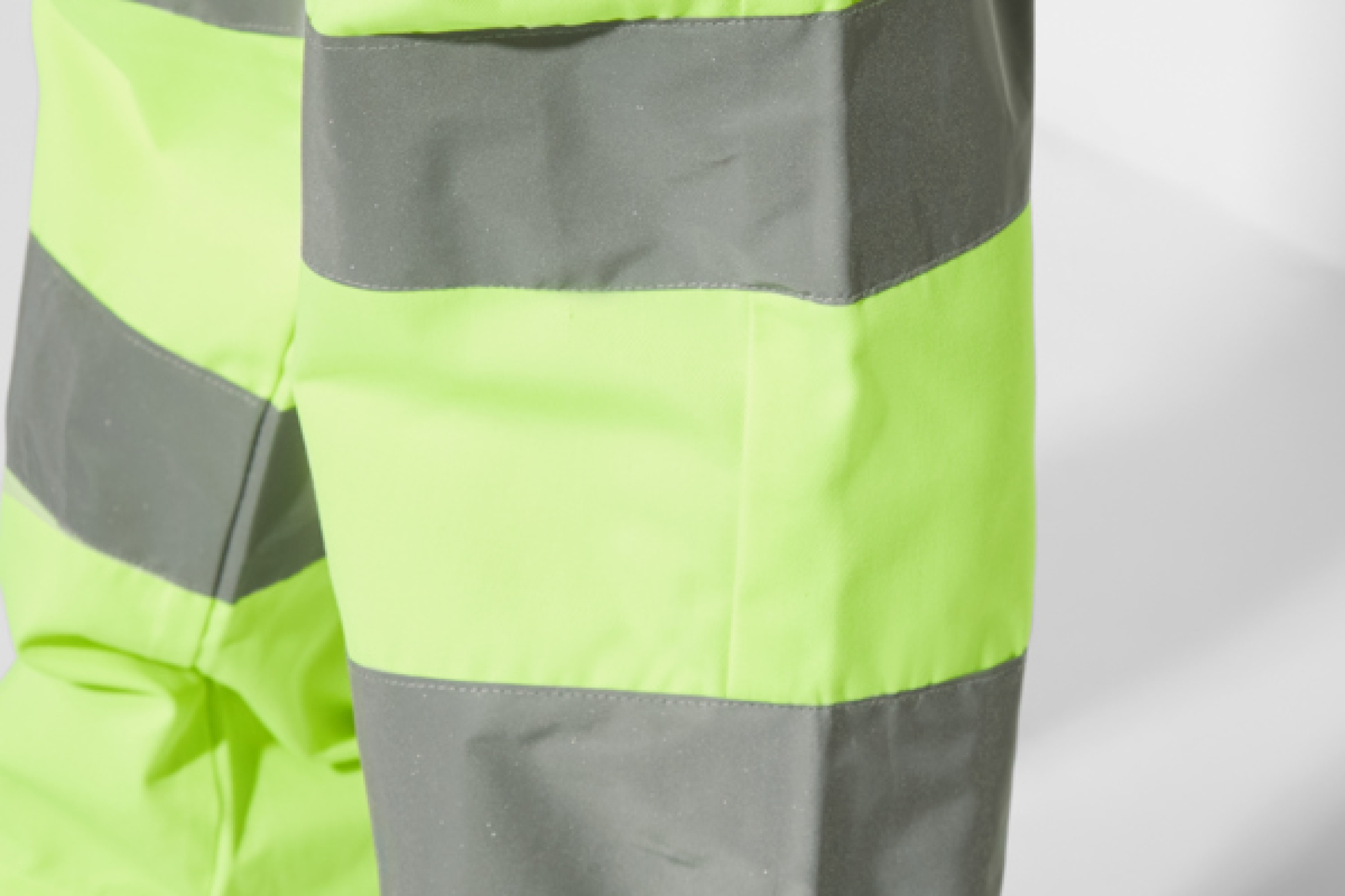 Pantaloni ad alta visibilità giallo fluor