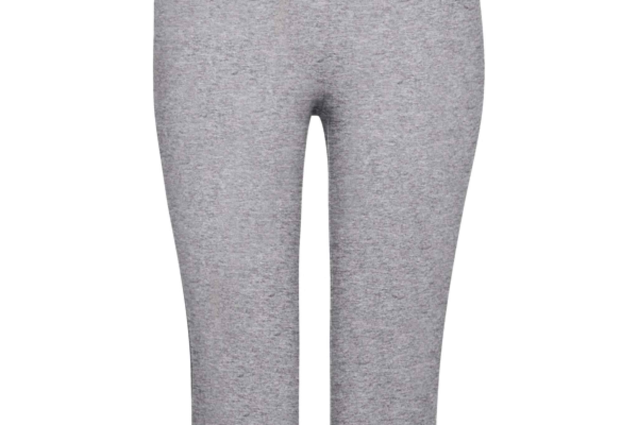 Leggings sportivo da donna, mezza gamba con apertura laterale e girovita elastico