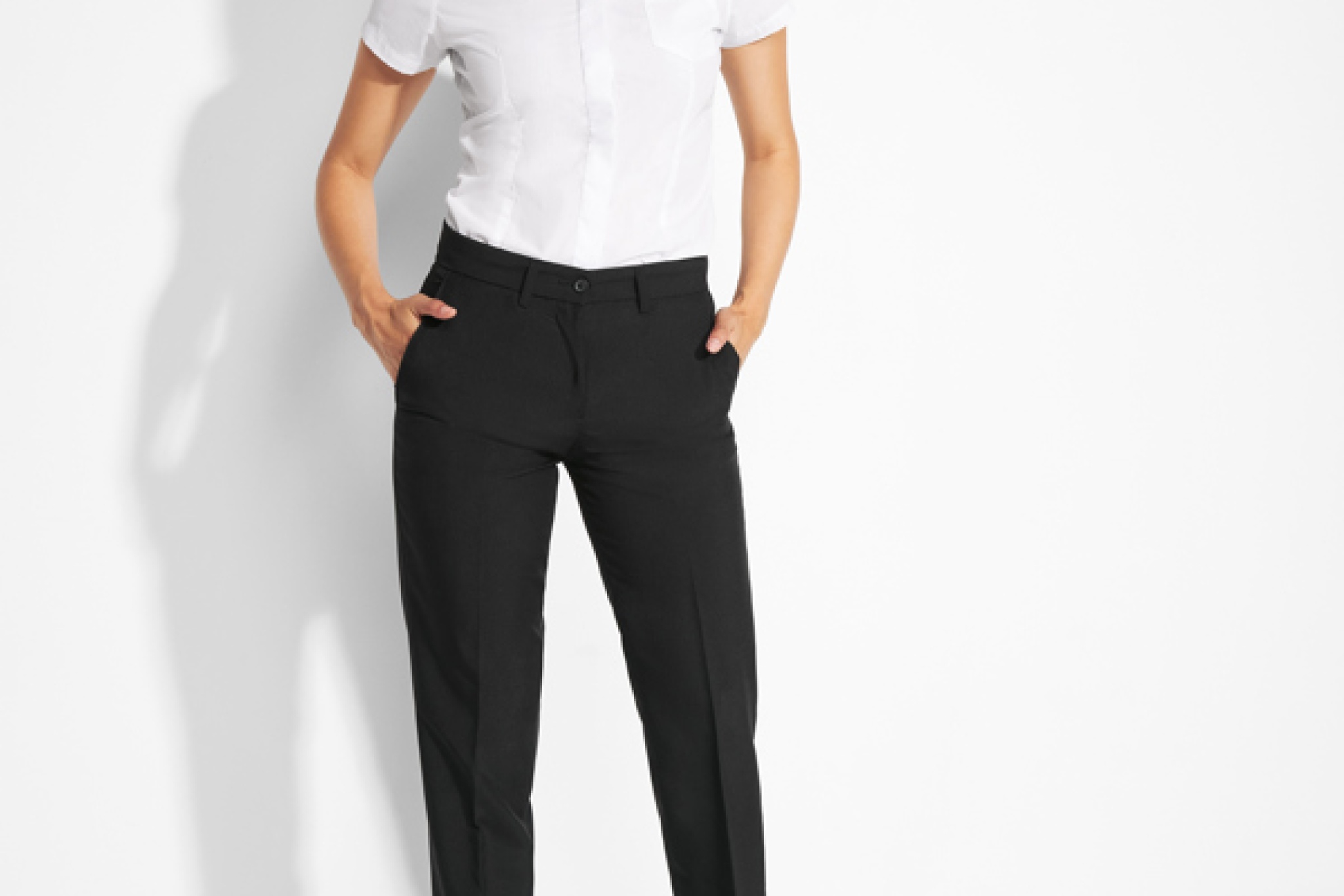 Pantaloni lunghi da donna per cameriere