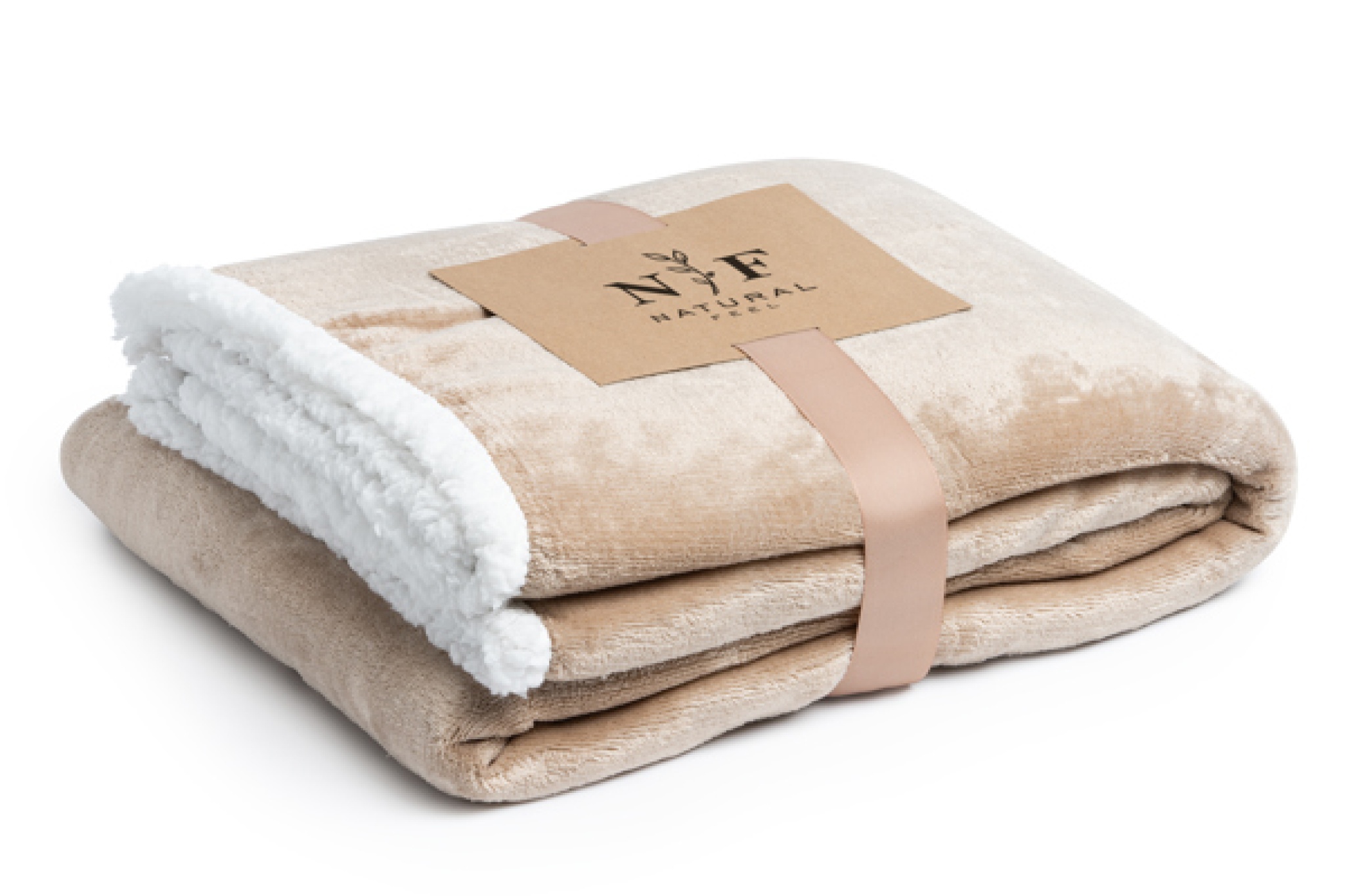 Coperta in stile sherpa in pile