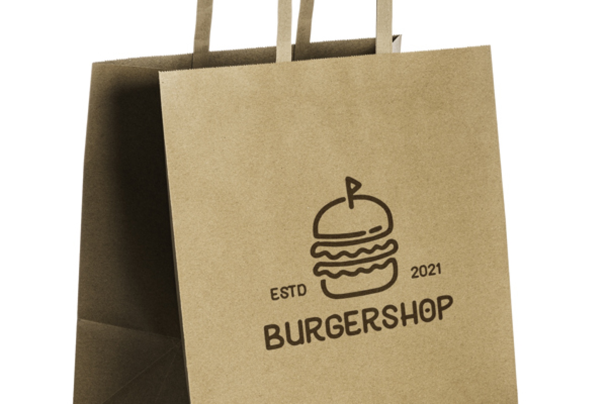 Shopper di carta take away